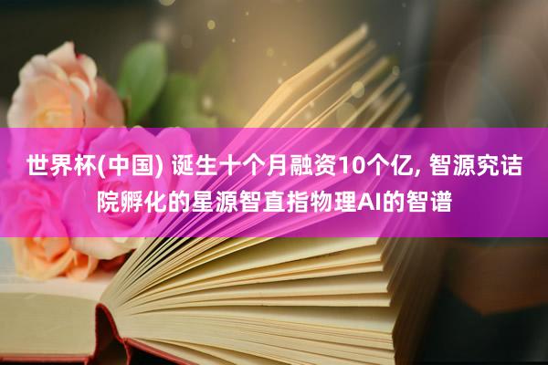 世界杯(中国) 诞生十个月融资10个亿， 智源究诘院孵化的星源智直指物理AI的智谱